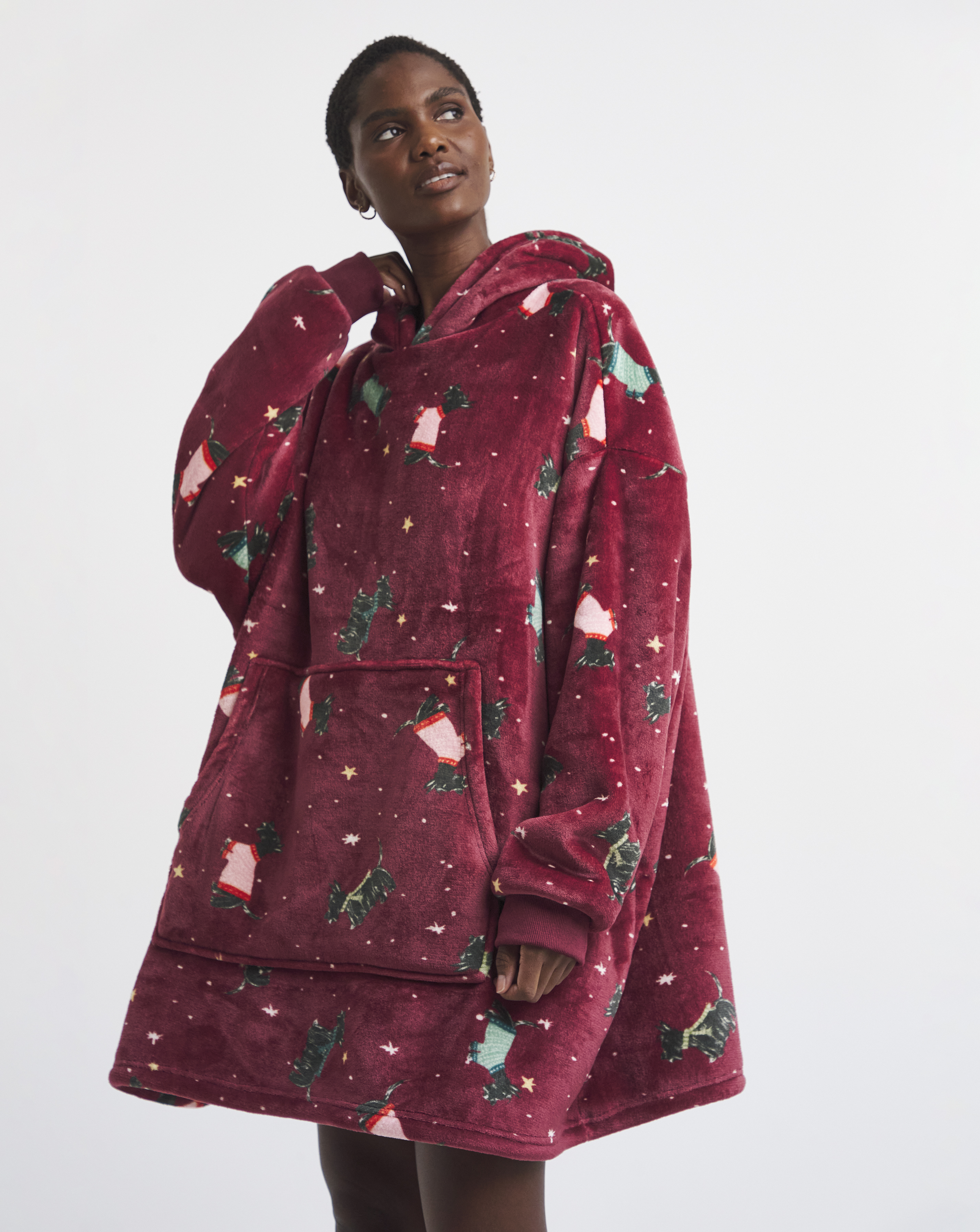 Pretty Secrets Scottie Dog Hooded Dress