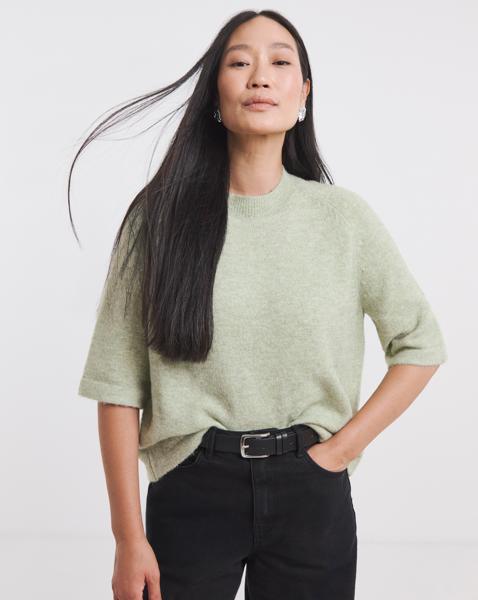 SPONGE SHORT SLEEVE RAGLAN JUMPER