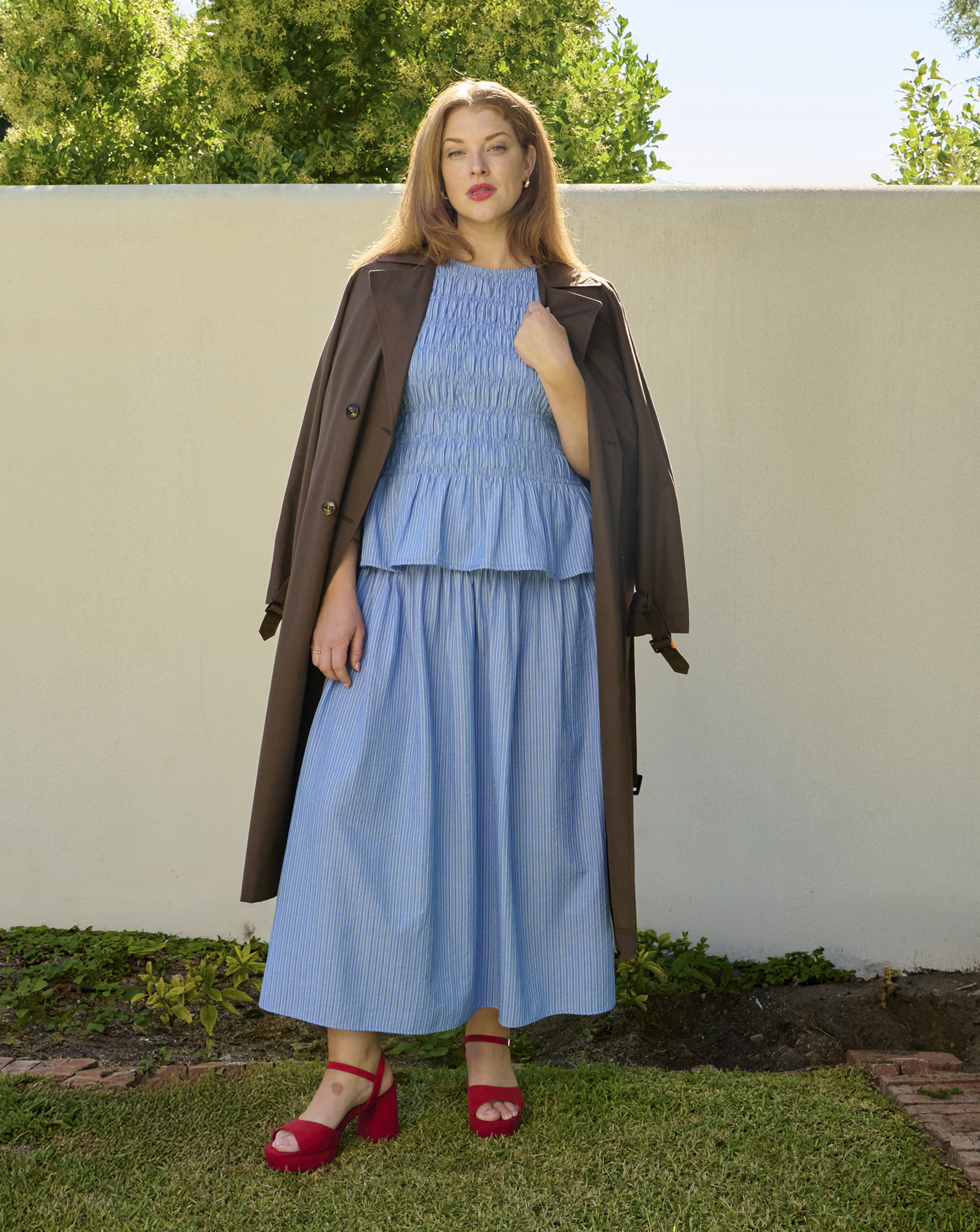 Simply Be Chocolate Essential Trench
