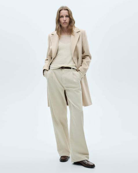 Mango Double Breasted Wool Coat