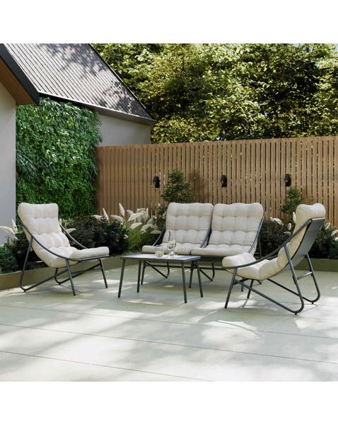 Charles Bentley Relaxing Lounge Set