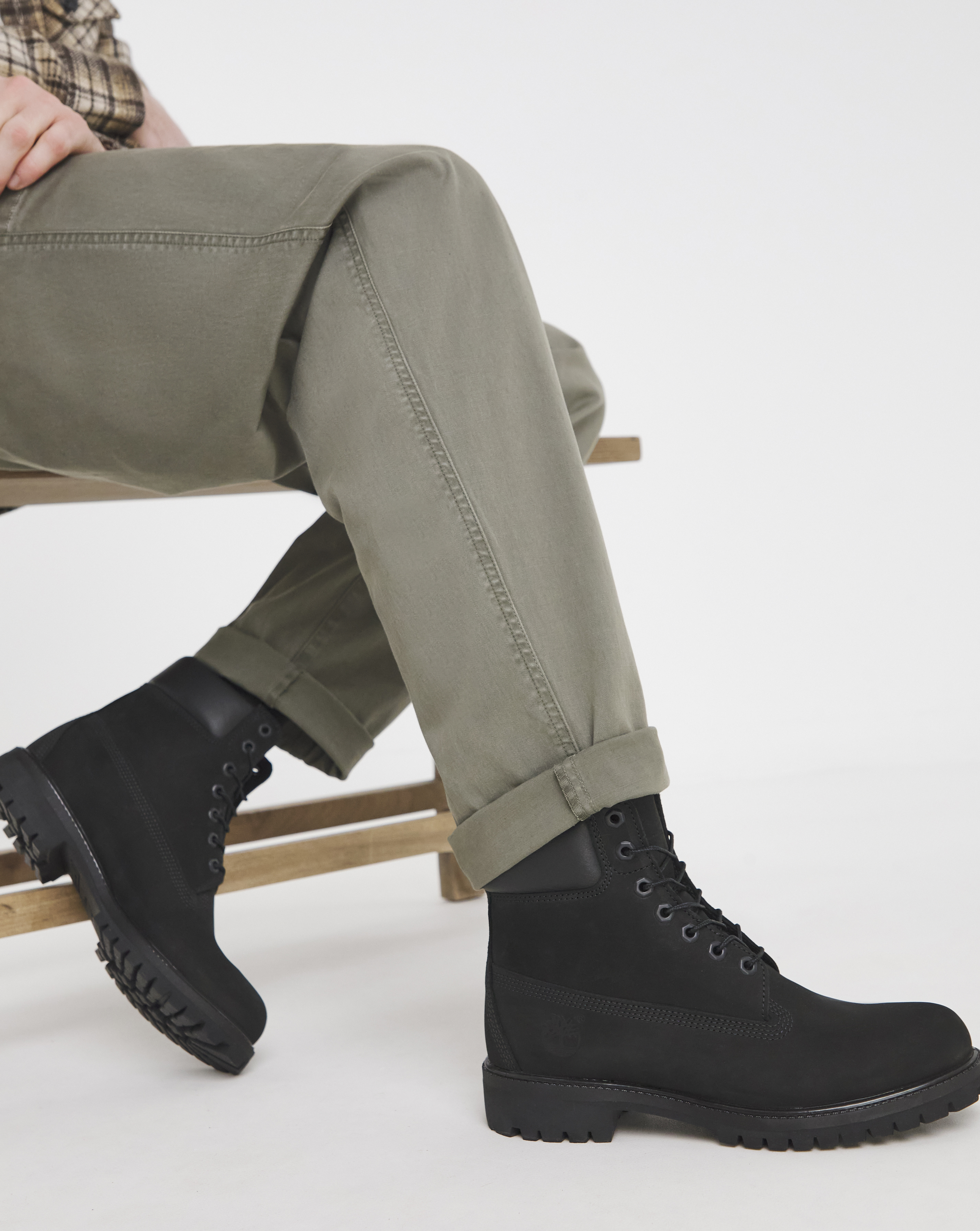 靴 Timberland 6-Inch Boots Black US 7W 25cm b08lj135705w.jpg