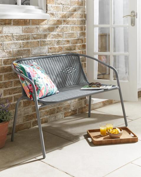 Rattan Bench
