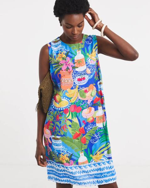Sleeveless Shift Dress