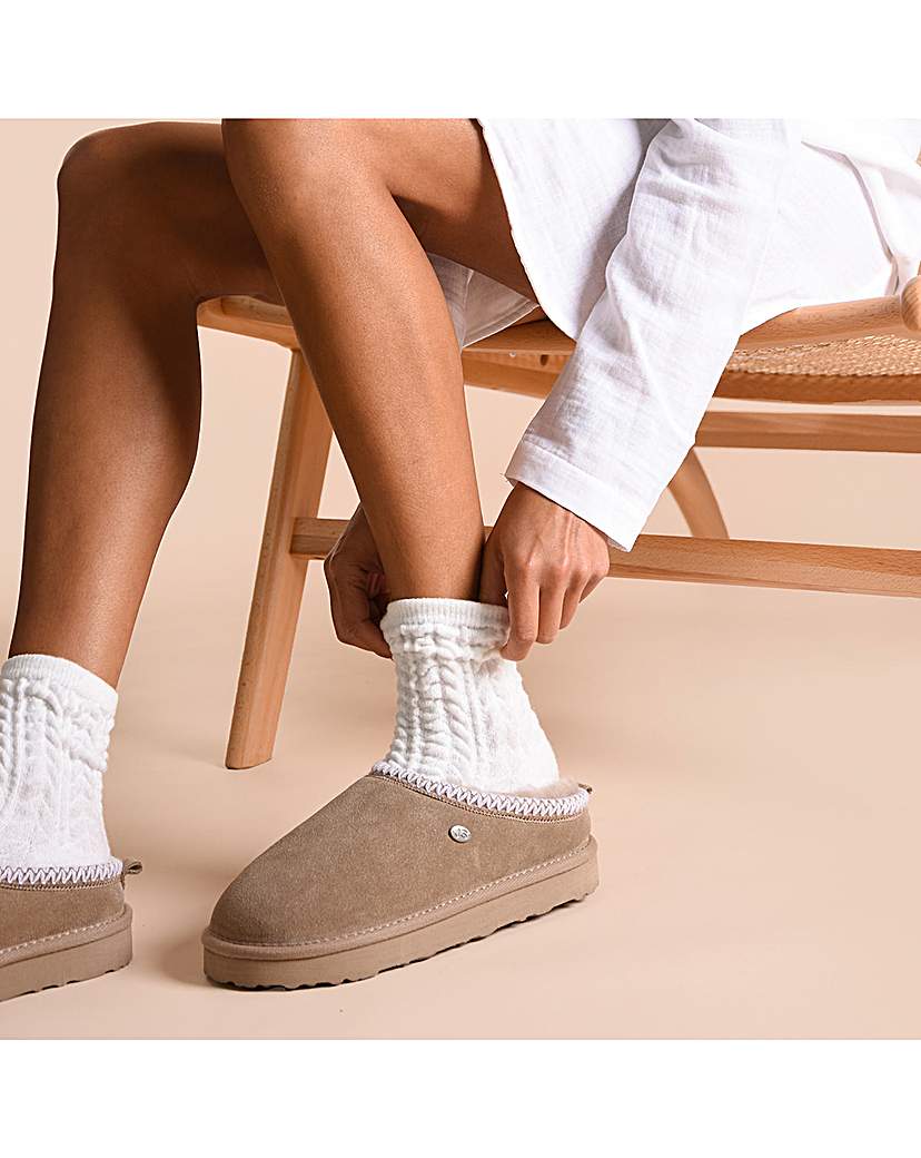 Just Sheepskin Womens Erin Mule Slippers