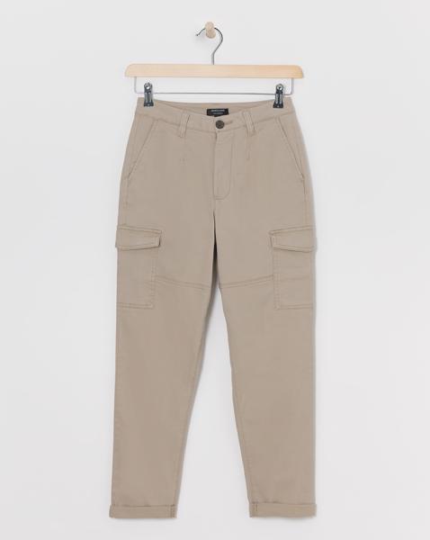 Camel Stretch Utility Tapered Trousers