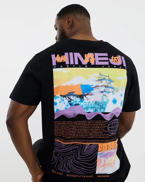 Jack & Jones Graphic T-Shirt - Black