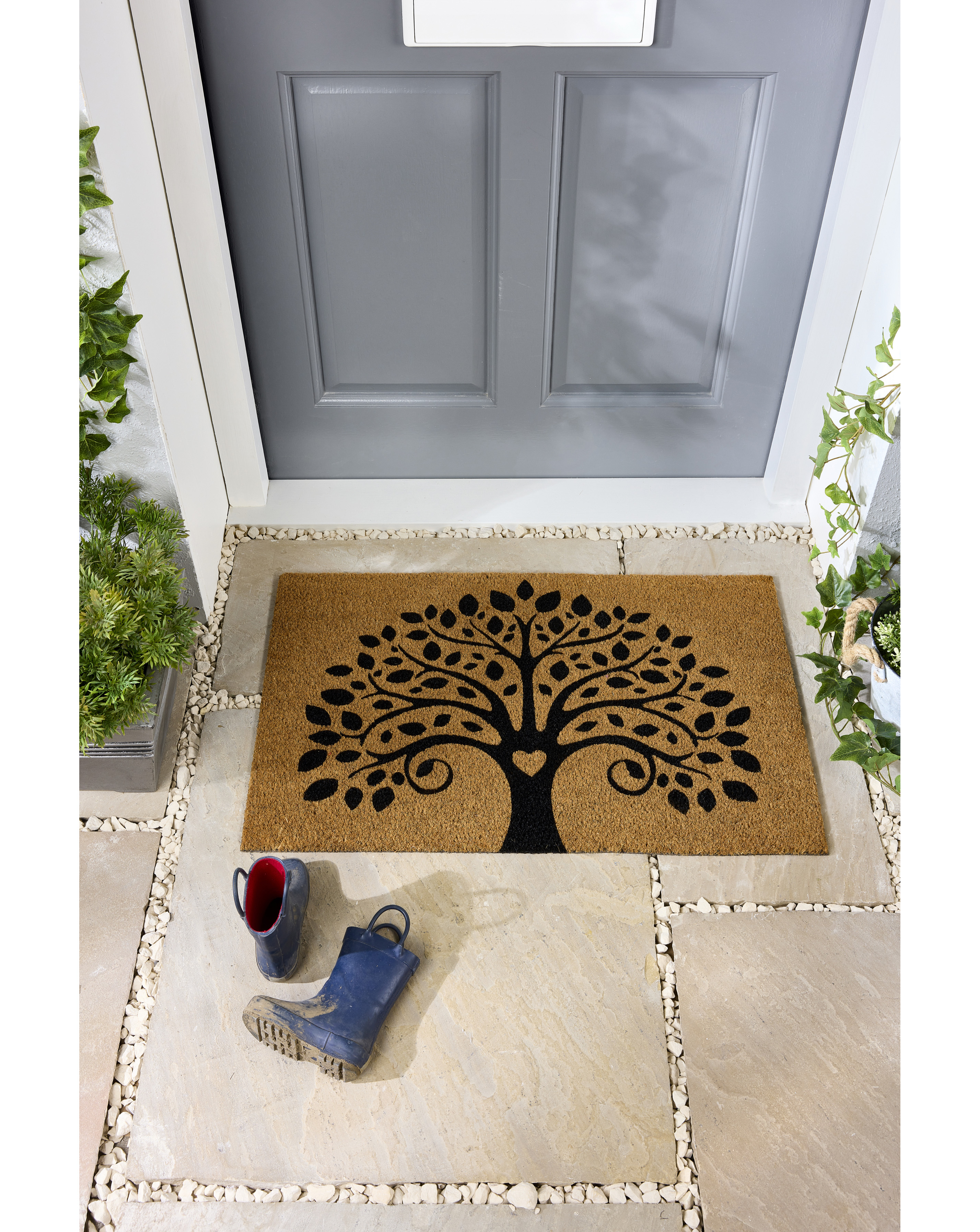 My Mat Natural Tree Of Life Coir Doormat 45X75