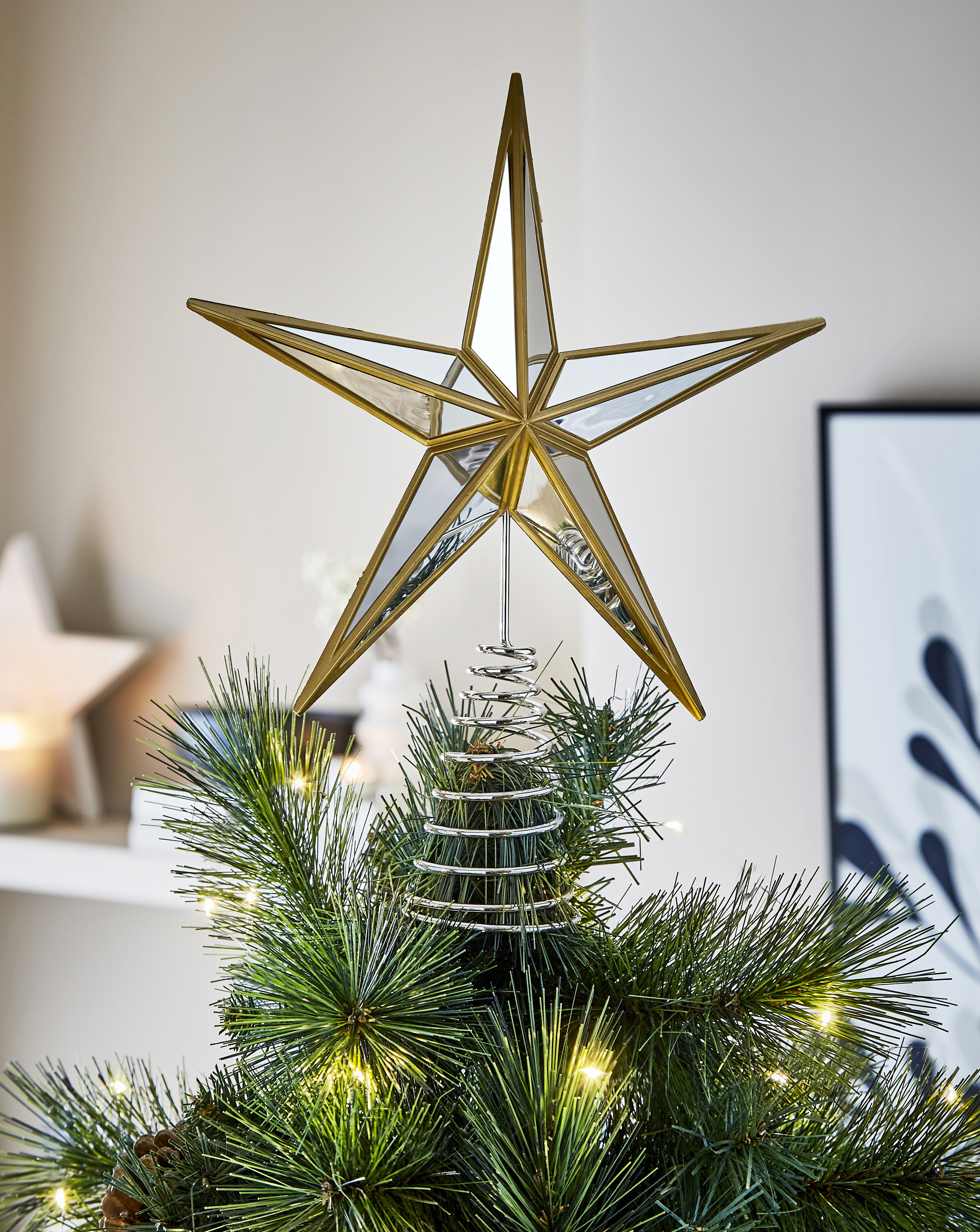 Gisela Graham Mirror Tree Topper