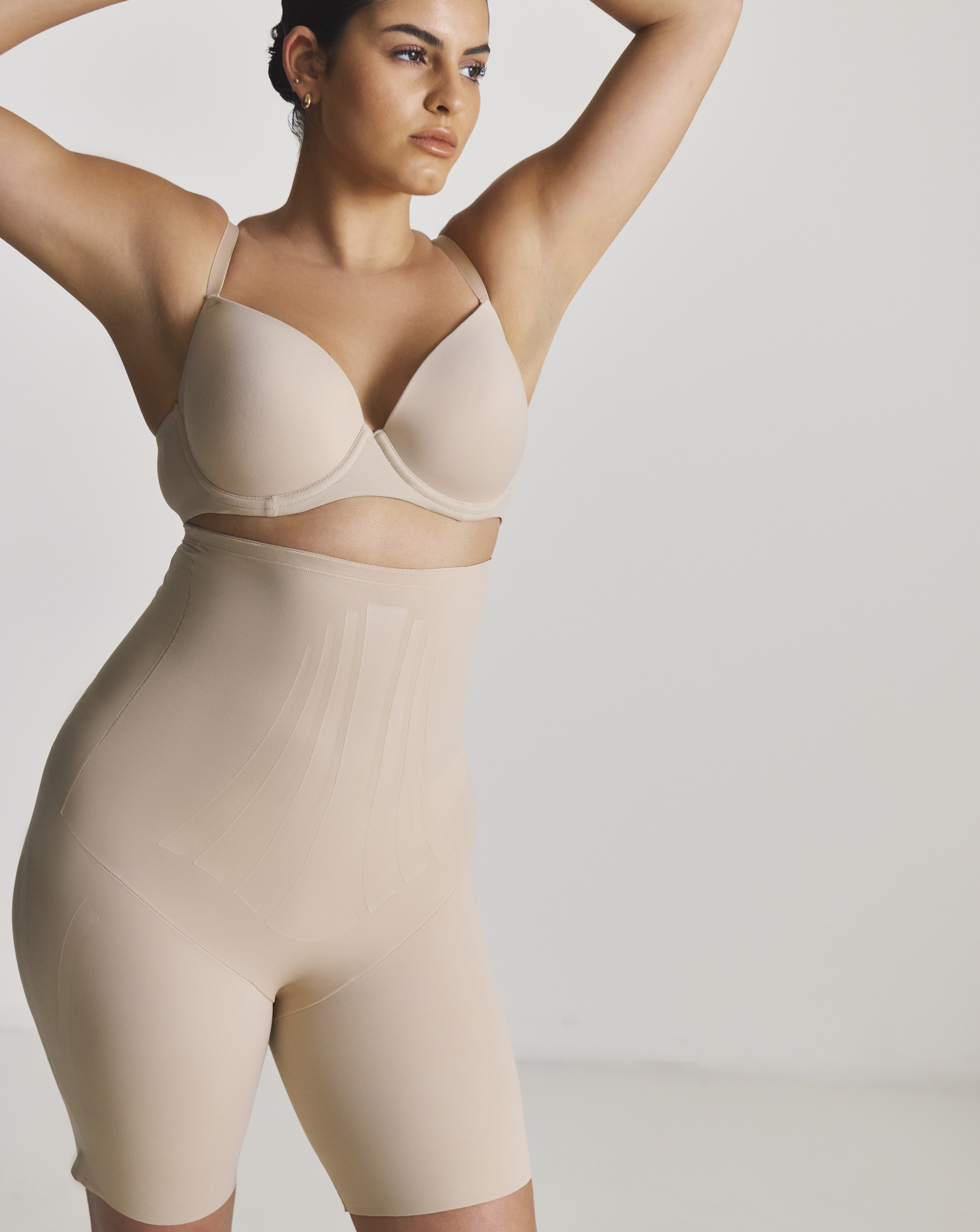Miraclesuit Women's Warm Beige Thigh Slimmer Extra Large