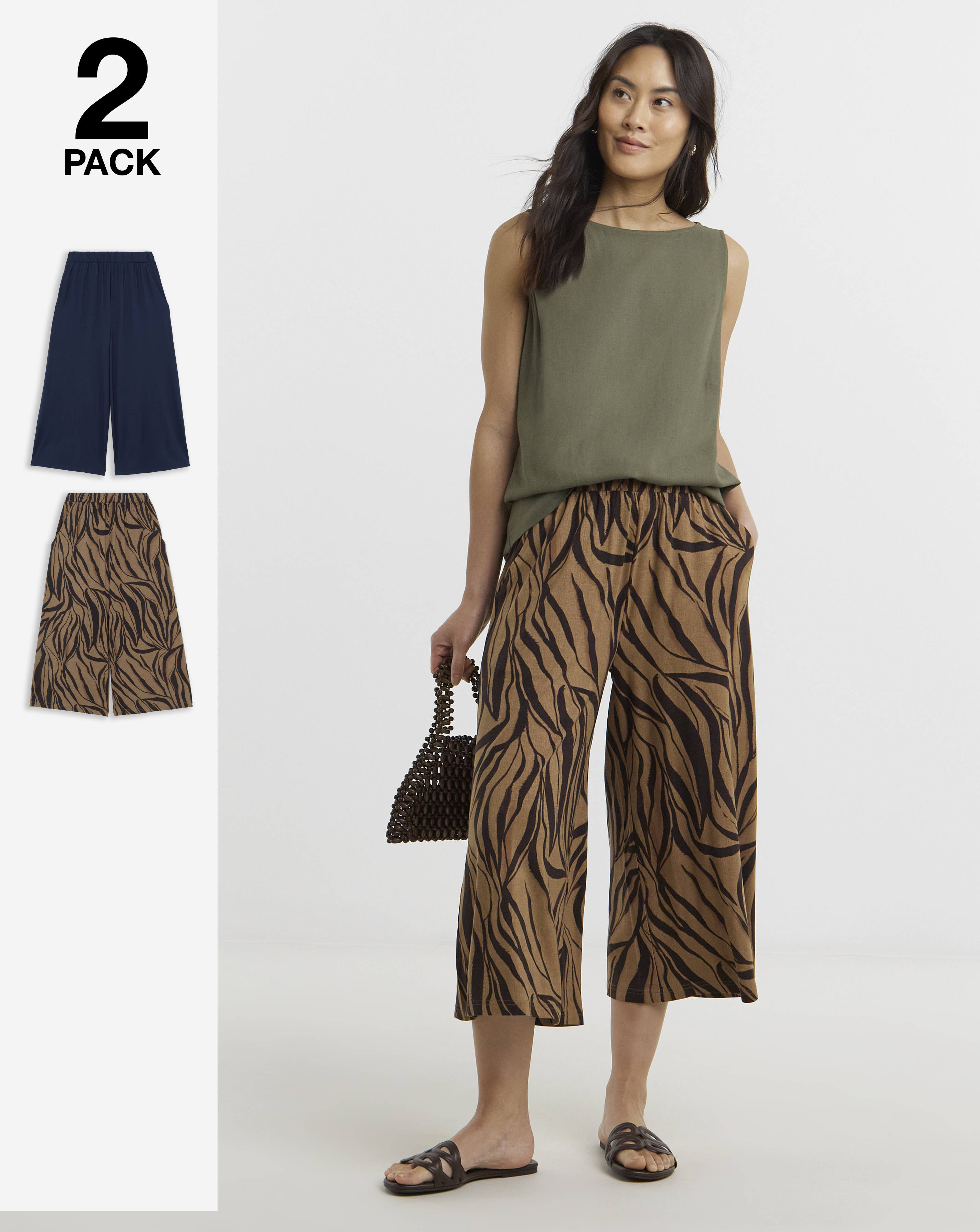 Jersey 2 Pack Culottes