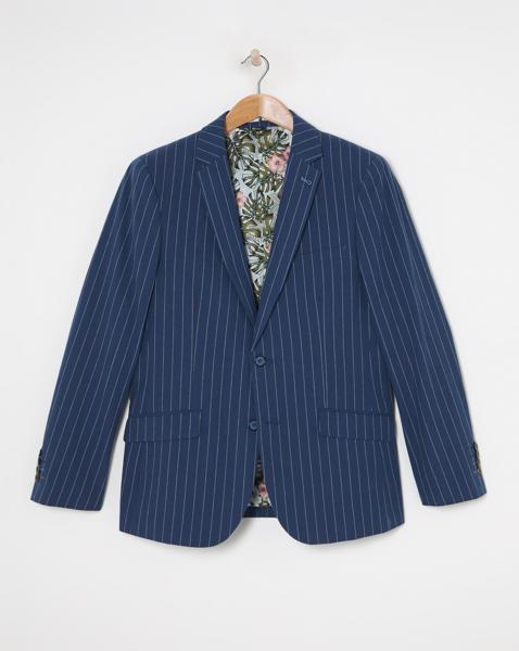 Joe Browns Striped Linen Suit Jacket