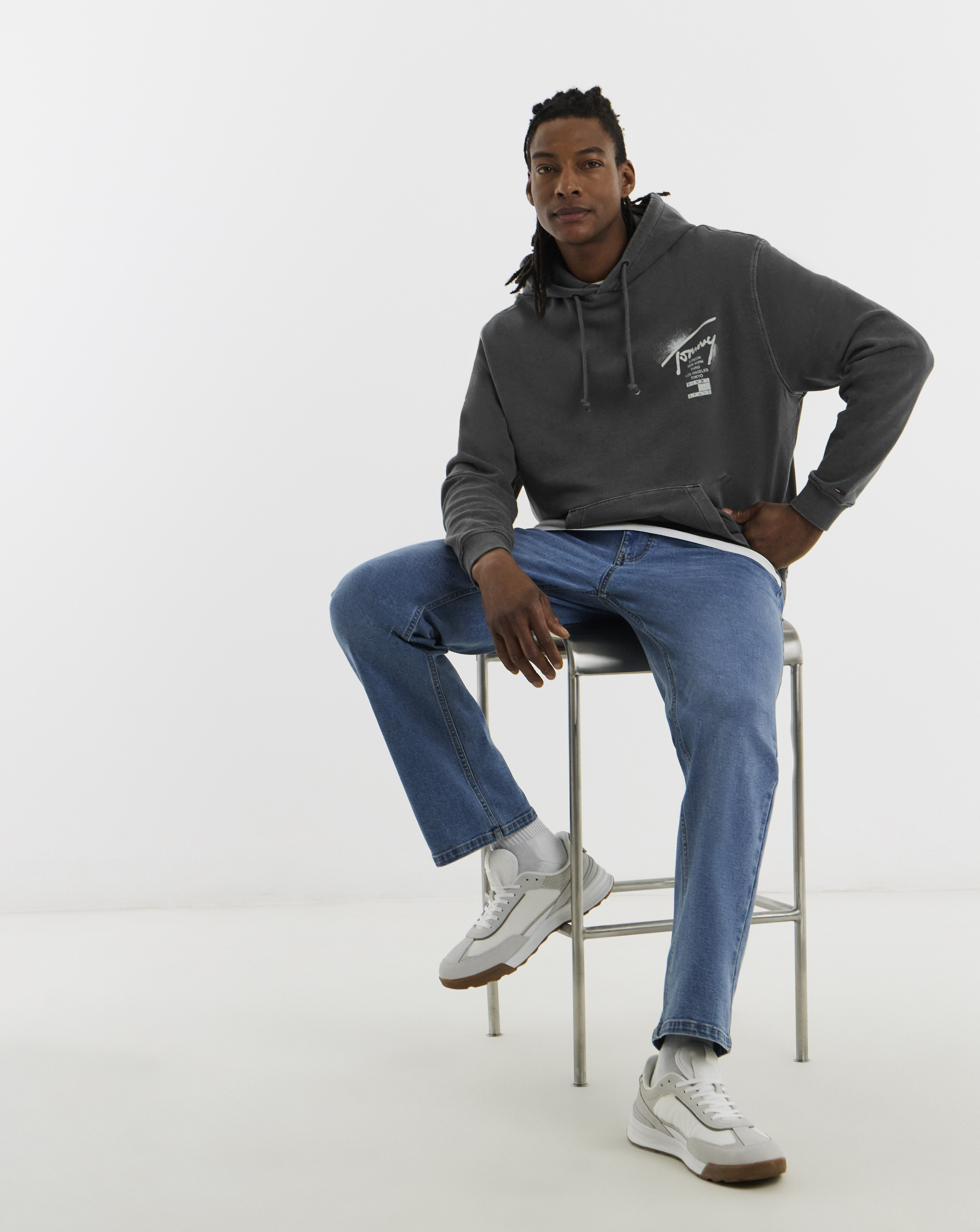 Tommy Jeans Neon Washed Signature Hoodie