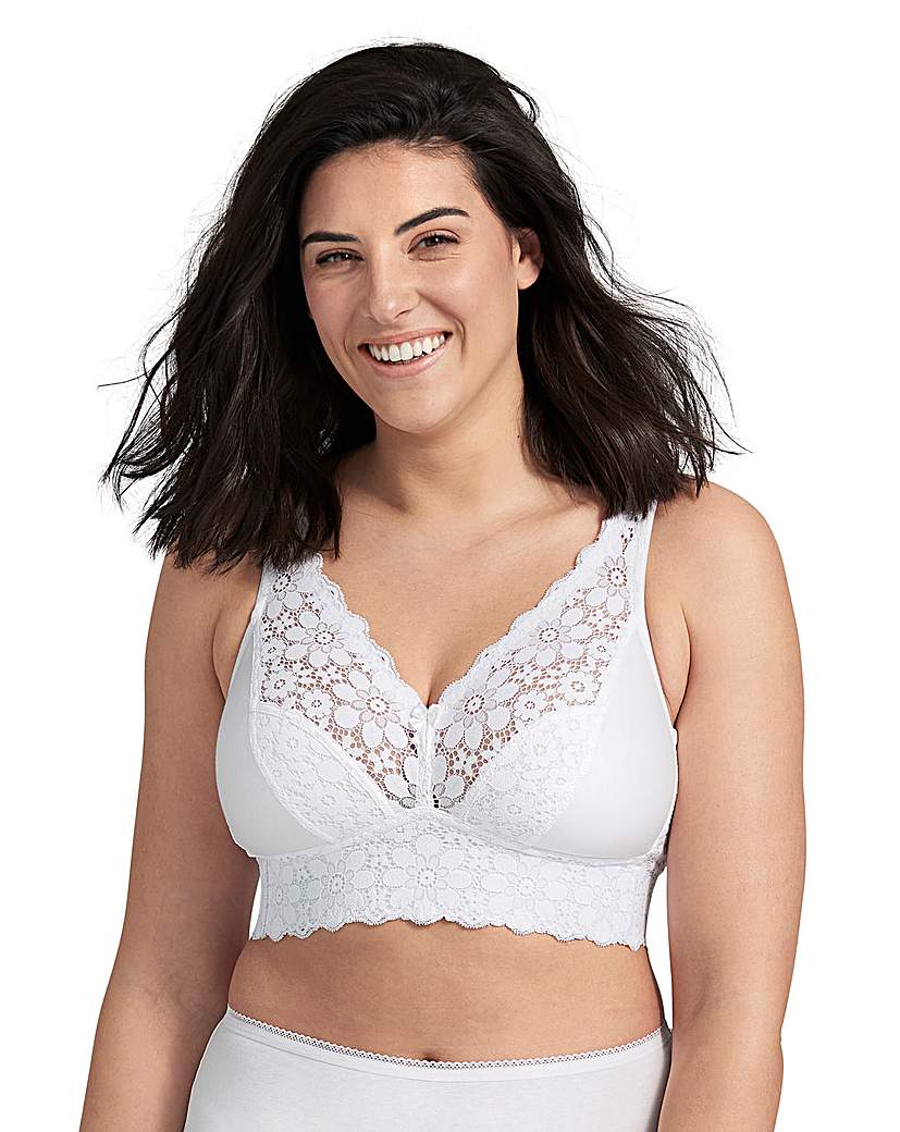 Miss Mary of Sweden Lace Dreams Bra - White - 34C