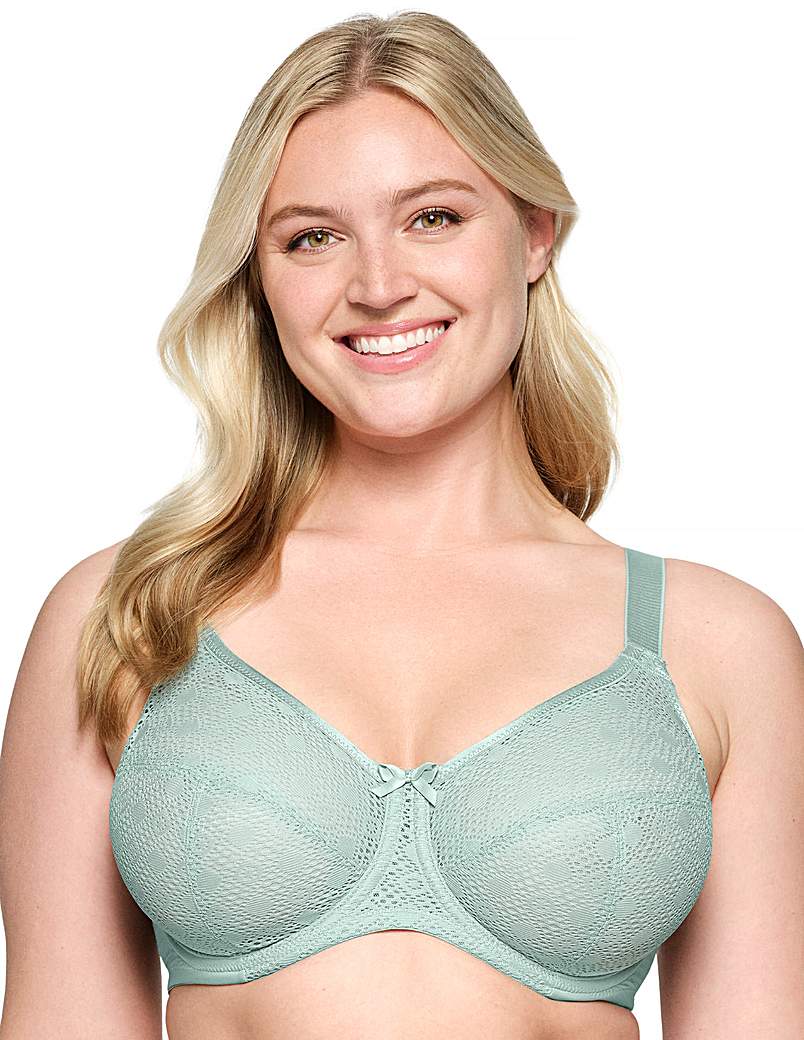Glamorise 9855 Wonder Wire Bra Jade - Glamorise - Size38G
