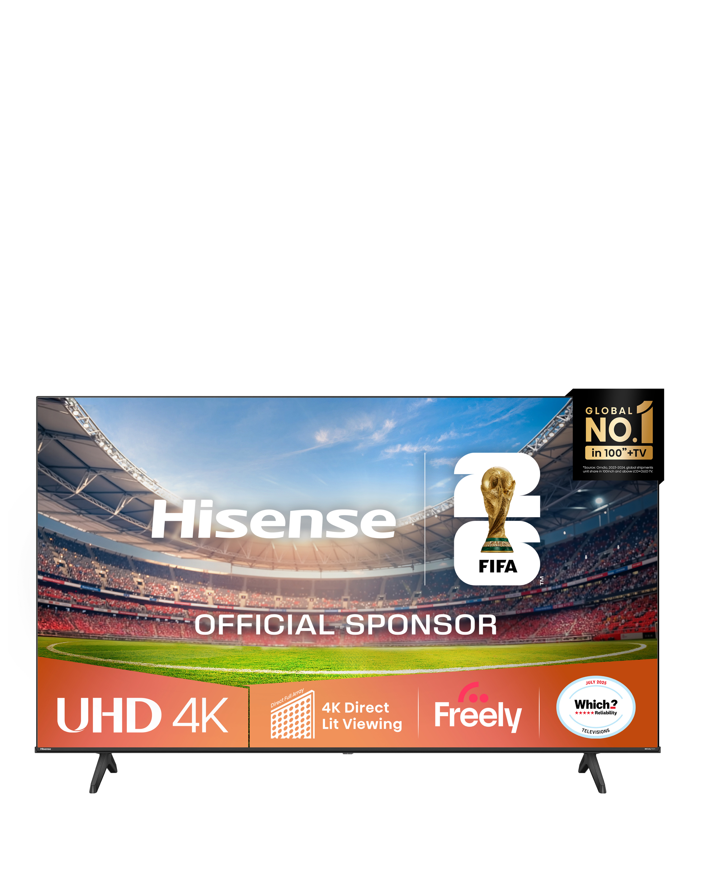 Hisense 55A6QTUK 55in 4K UHD HDR LED TV