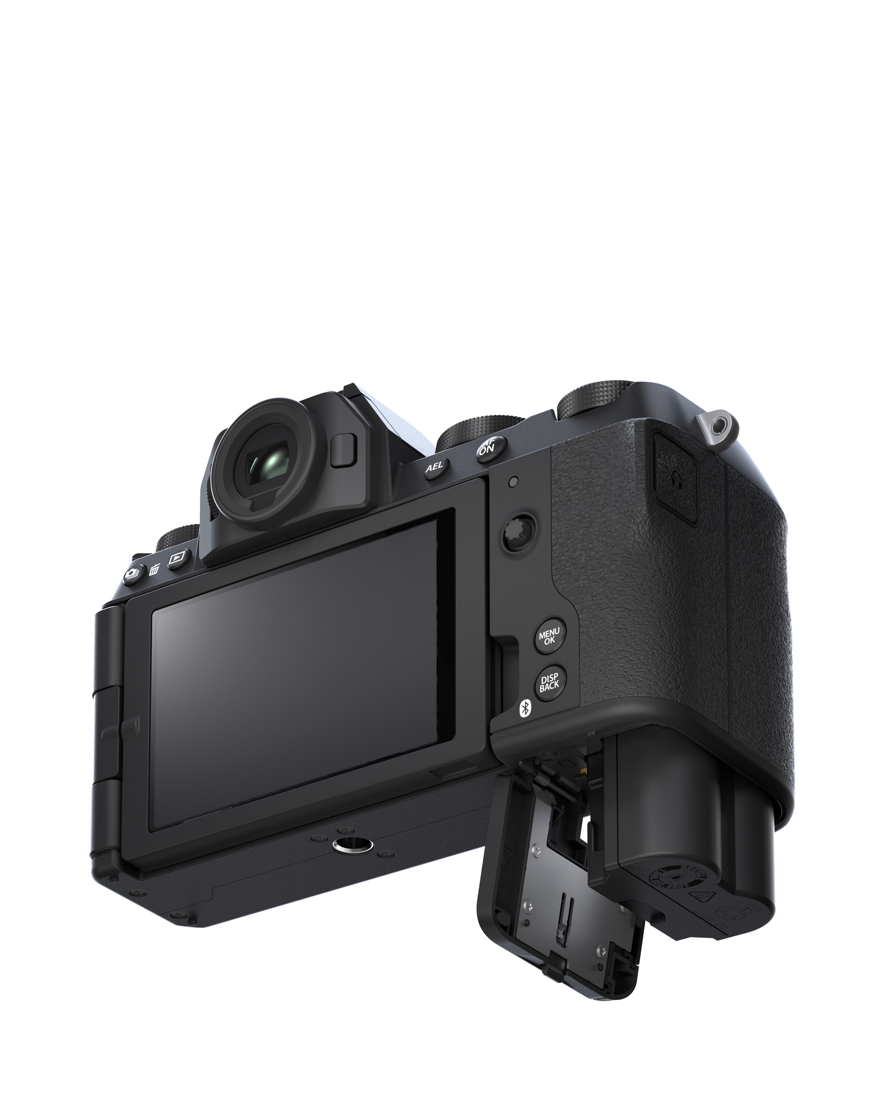 View 4 of Fujifilm X-S20 Mirrorless Dig Camera Blk