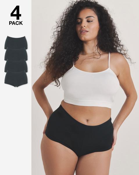 4 Pack Boy Short Knickers