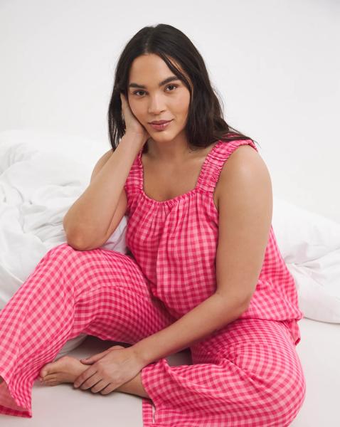 Pretty Secrets Gingham Cami PJ Set