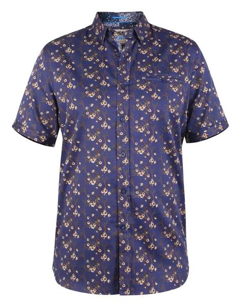 D555 Kingston S/S Floral Print Shirt
