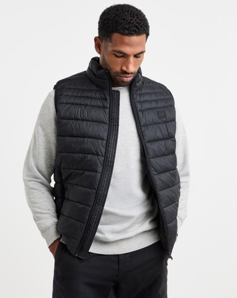 BOSS Padded Gilet - Black