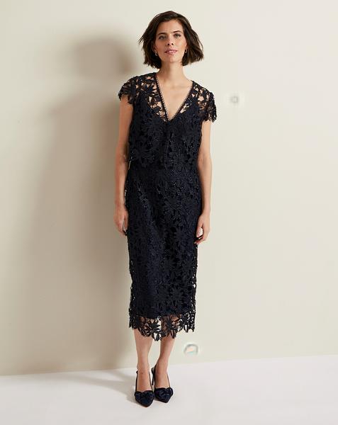Phase Eight Meghan Lace Layer Dress