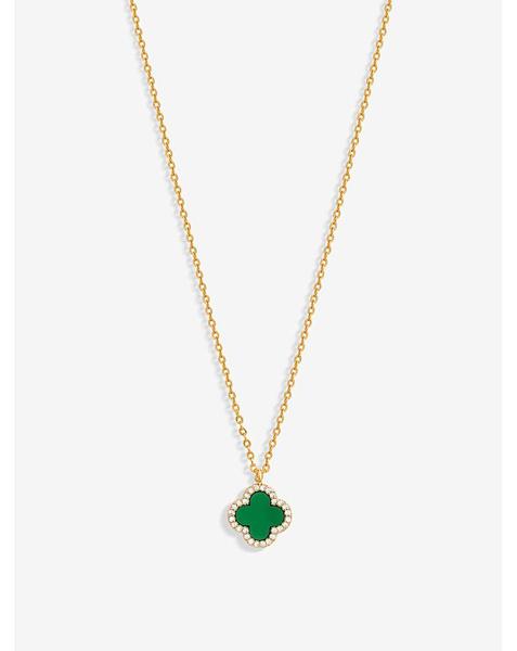 Jon Richard Clover Pendant Necklace
