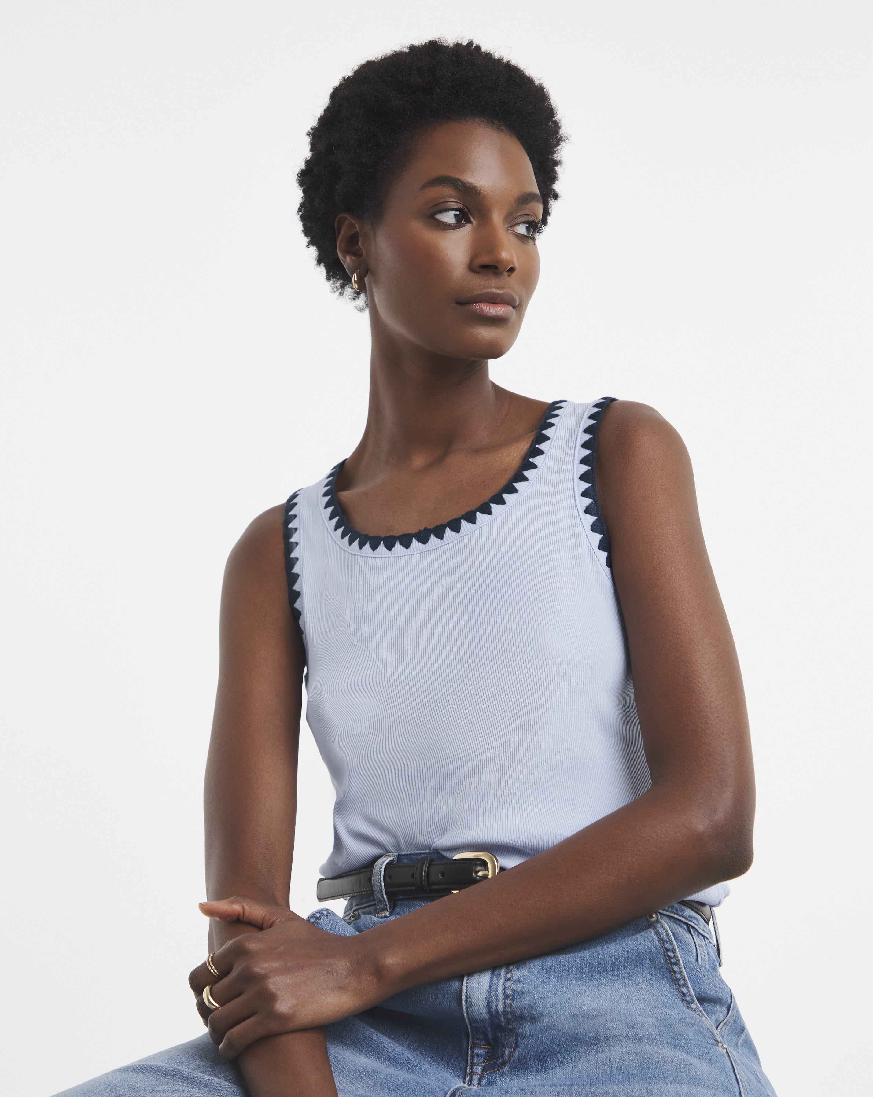 Stitch Trim Vest