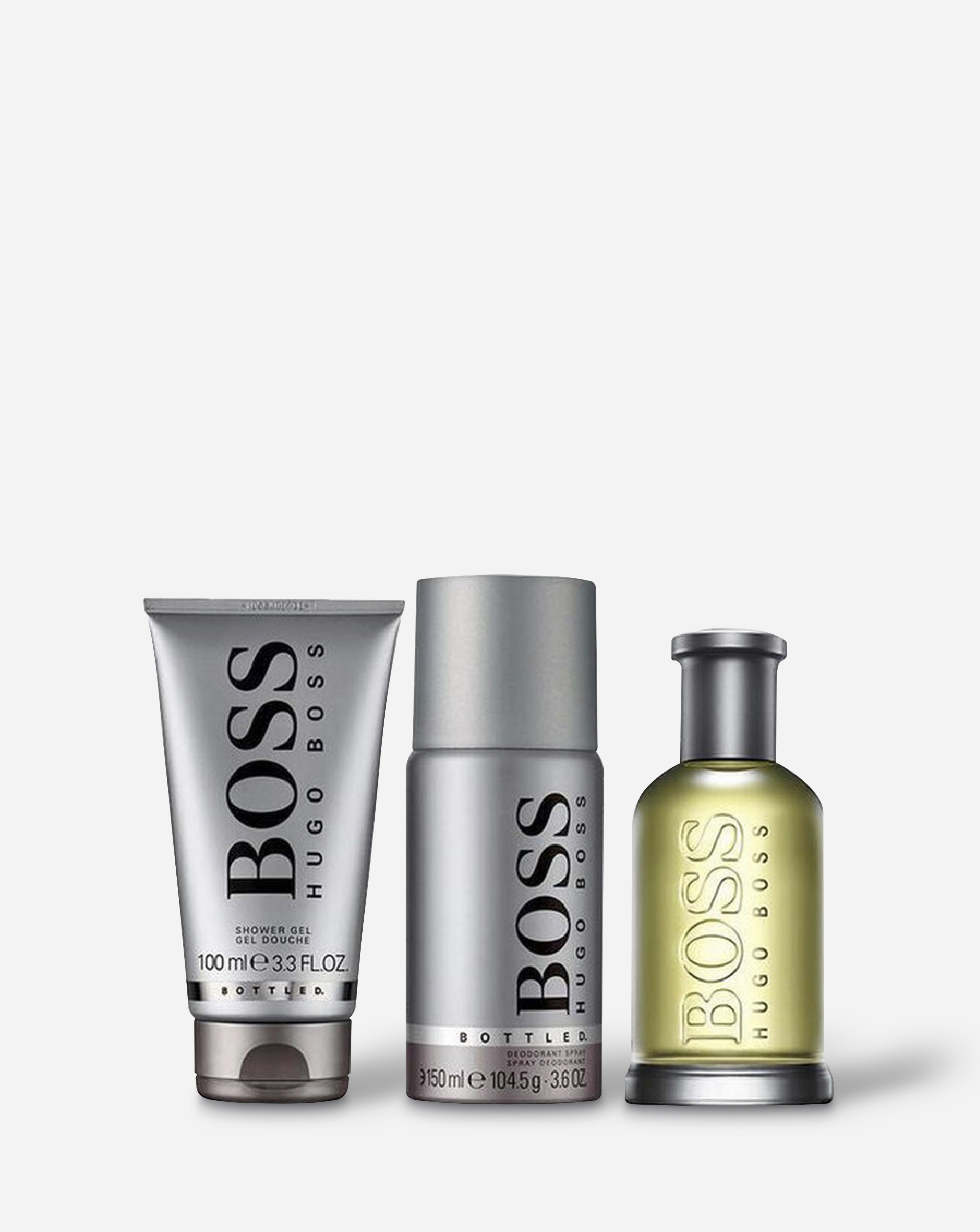 Hugo Boss Bottled Grey Eau de Toilette Gift Set 100ml