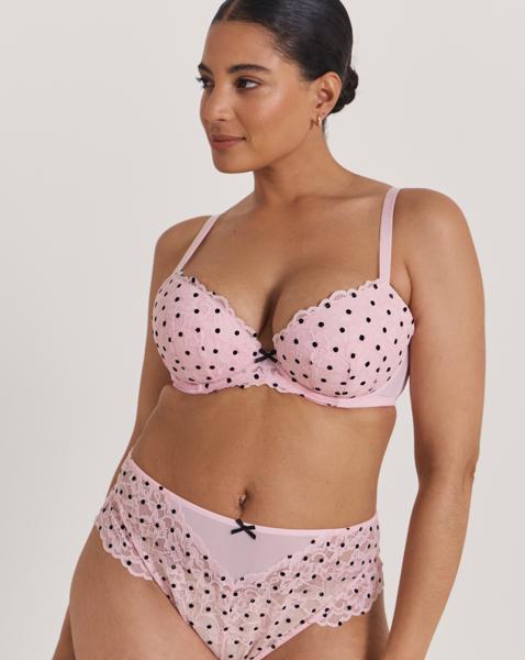 Ann Summers Sexy Lace Brazilian Pink