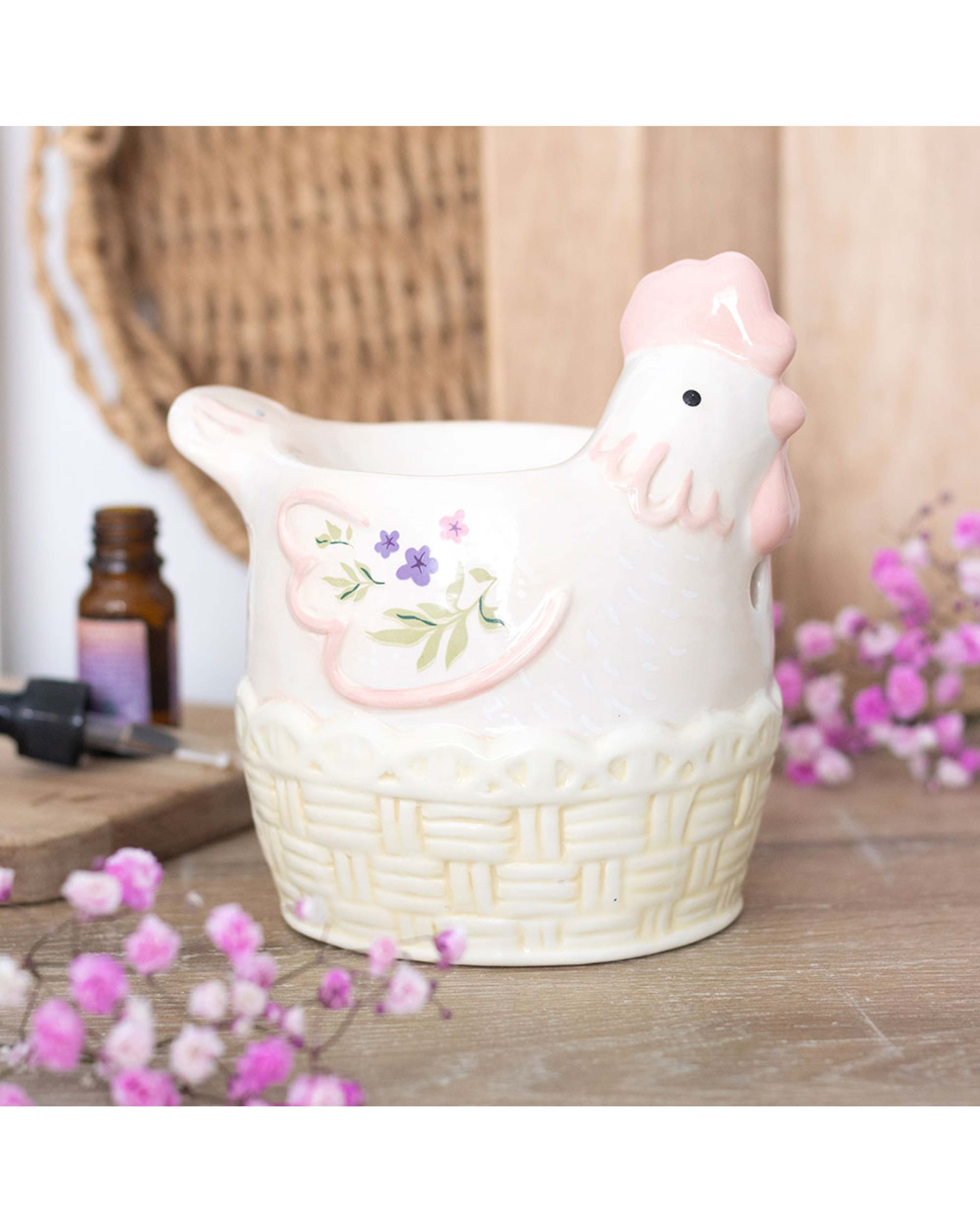 Something Different Hen Shaped Oil Burner And Wax Warmer