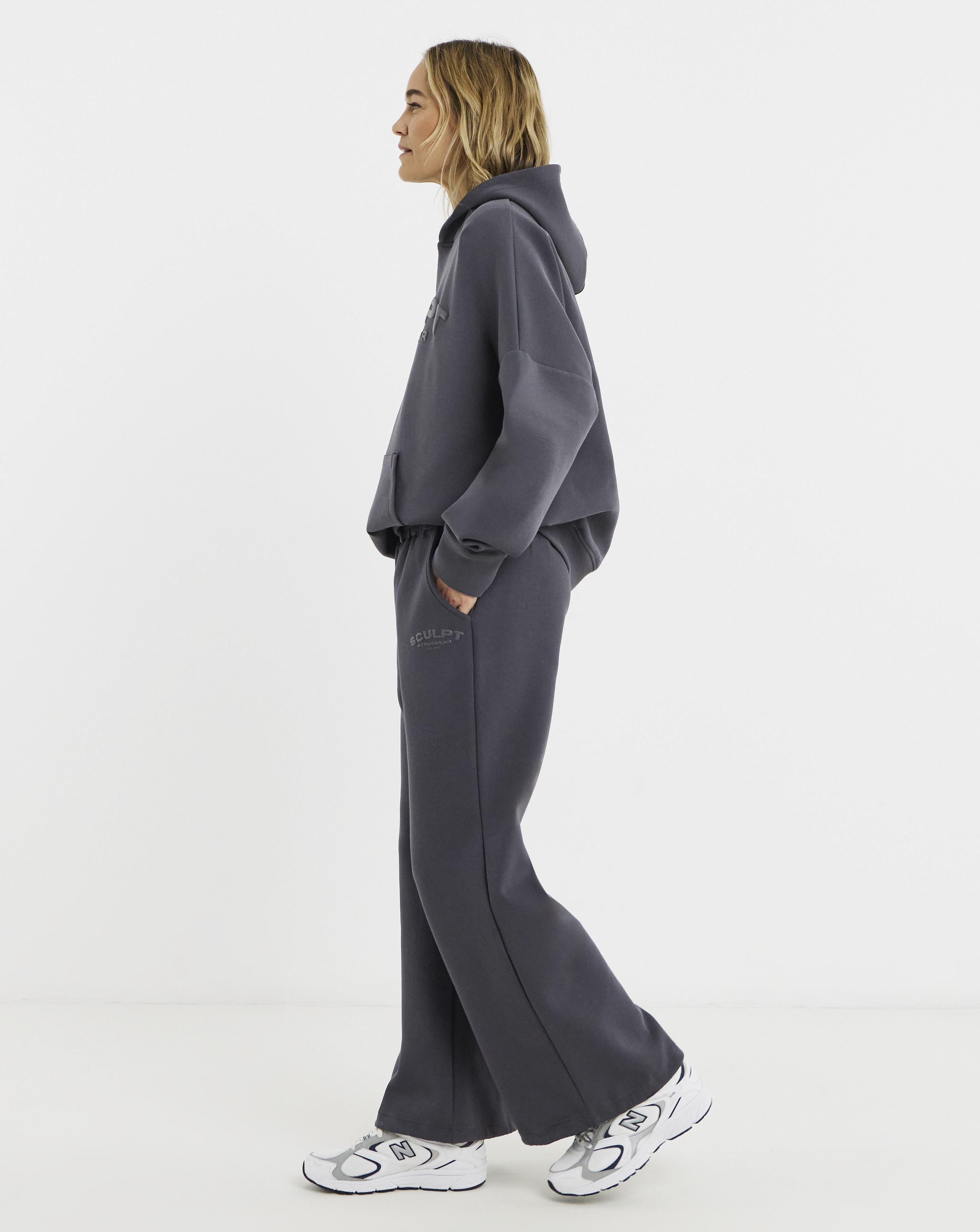 Sculpt Activewear Tracksuit Joggers Charcoal - Sculpt Activewear - SizeXL