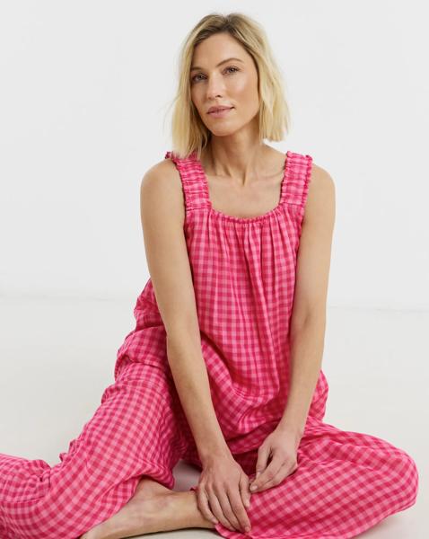 Pretty Secrets Gingham Cami PJ Set