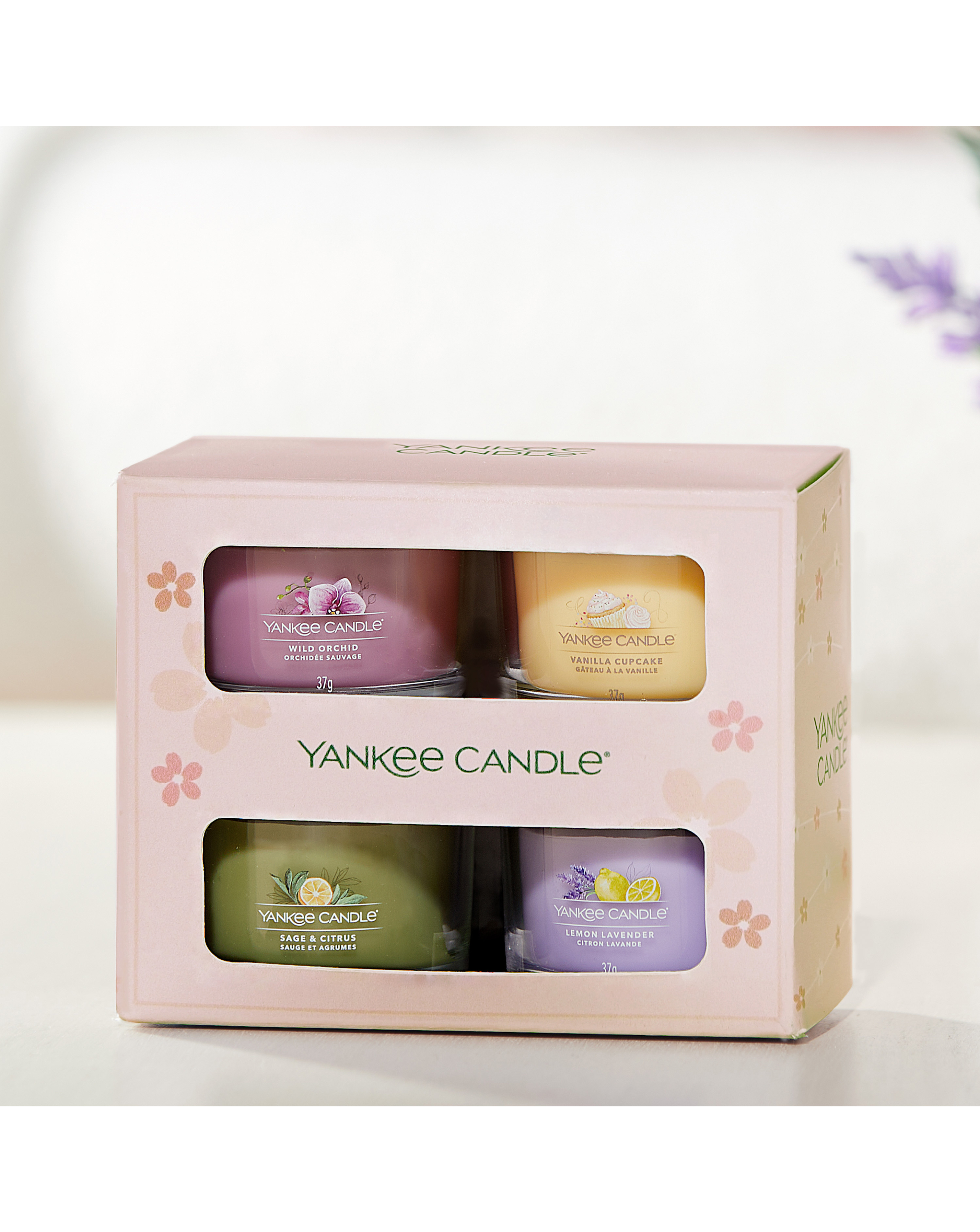 Yankee Candle 4 Mini Filled Votive Set