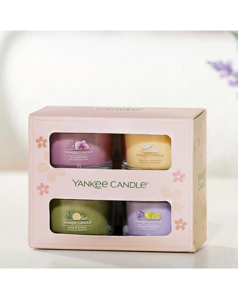 Yankee Candle 4 Mini Filled Votive Set