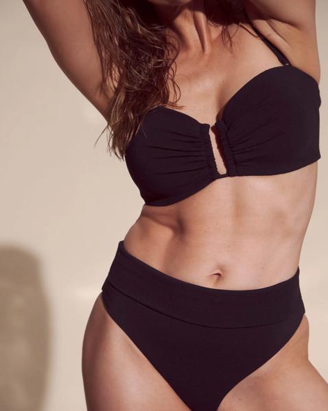 Anthology Ribbed Fold Bikini Bottoms