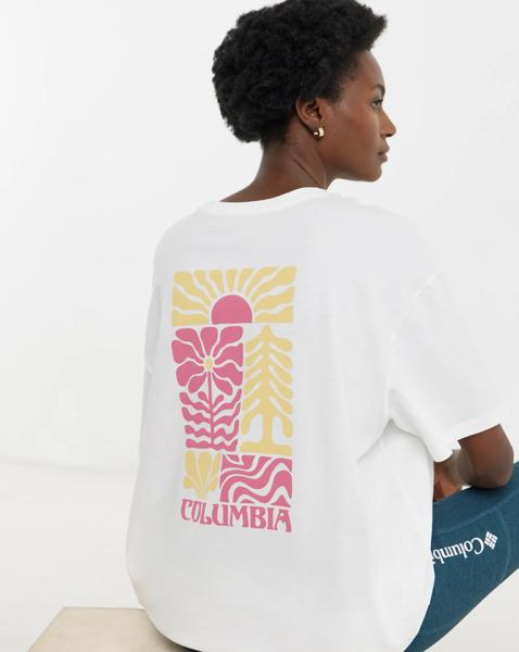 Columbia Oversized Back Print T-Shirt