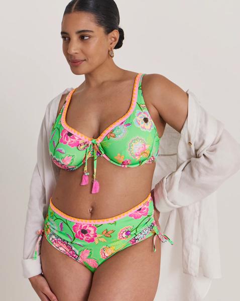 Adjustable Leg Bikini Shorts