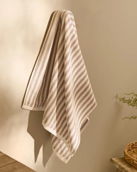 Yard Hebden Stripe Cotton Towel
