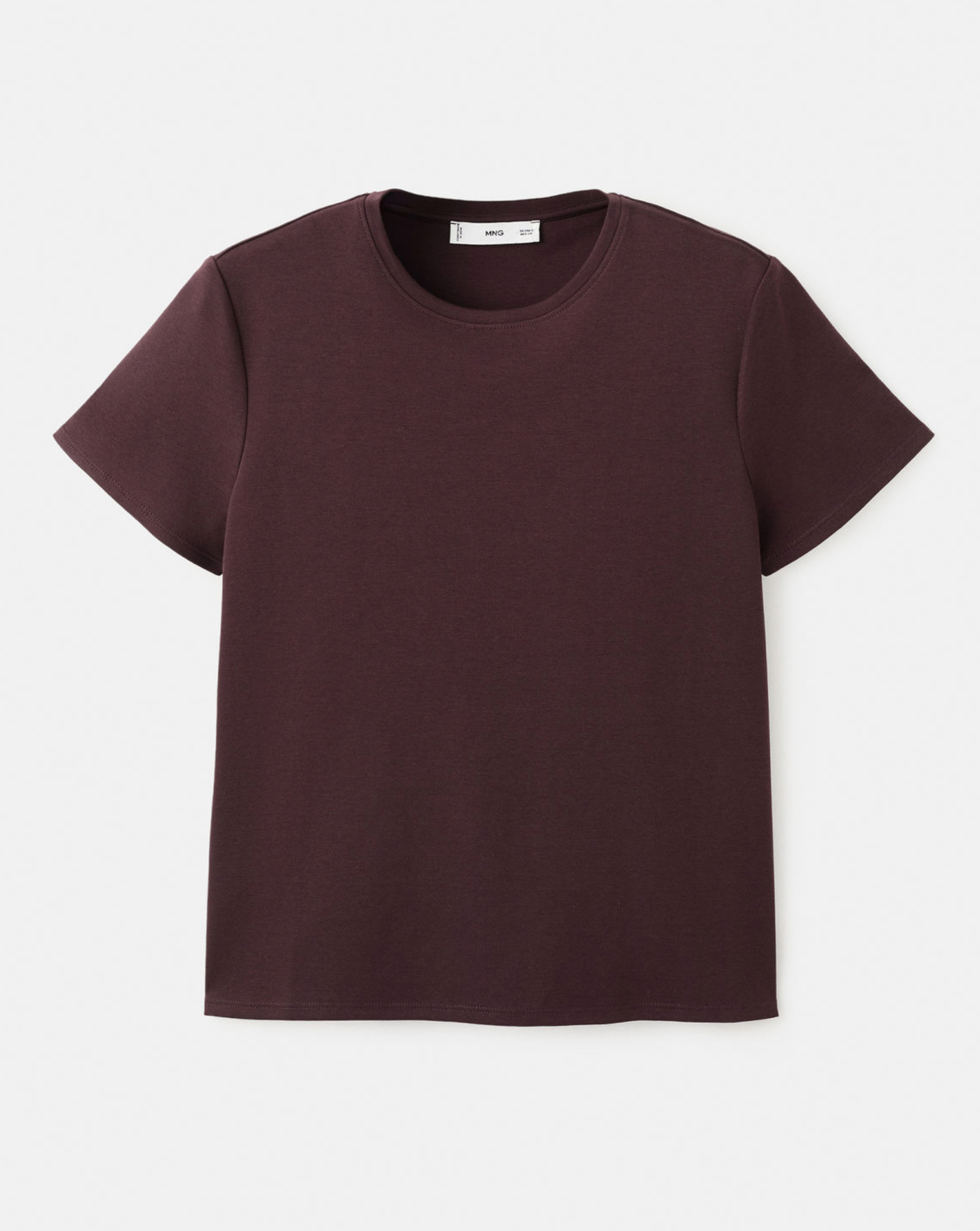 Mango Short Sleeved Cotton T-Shirt