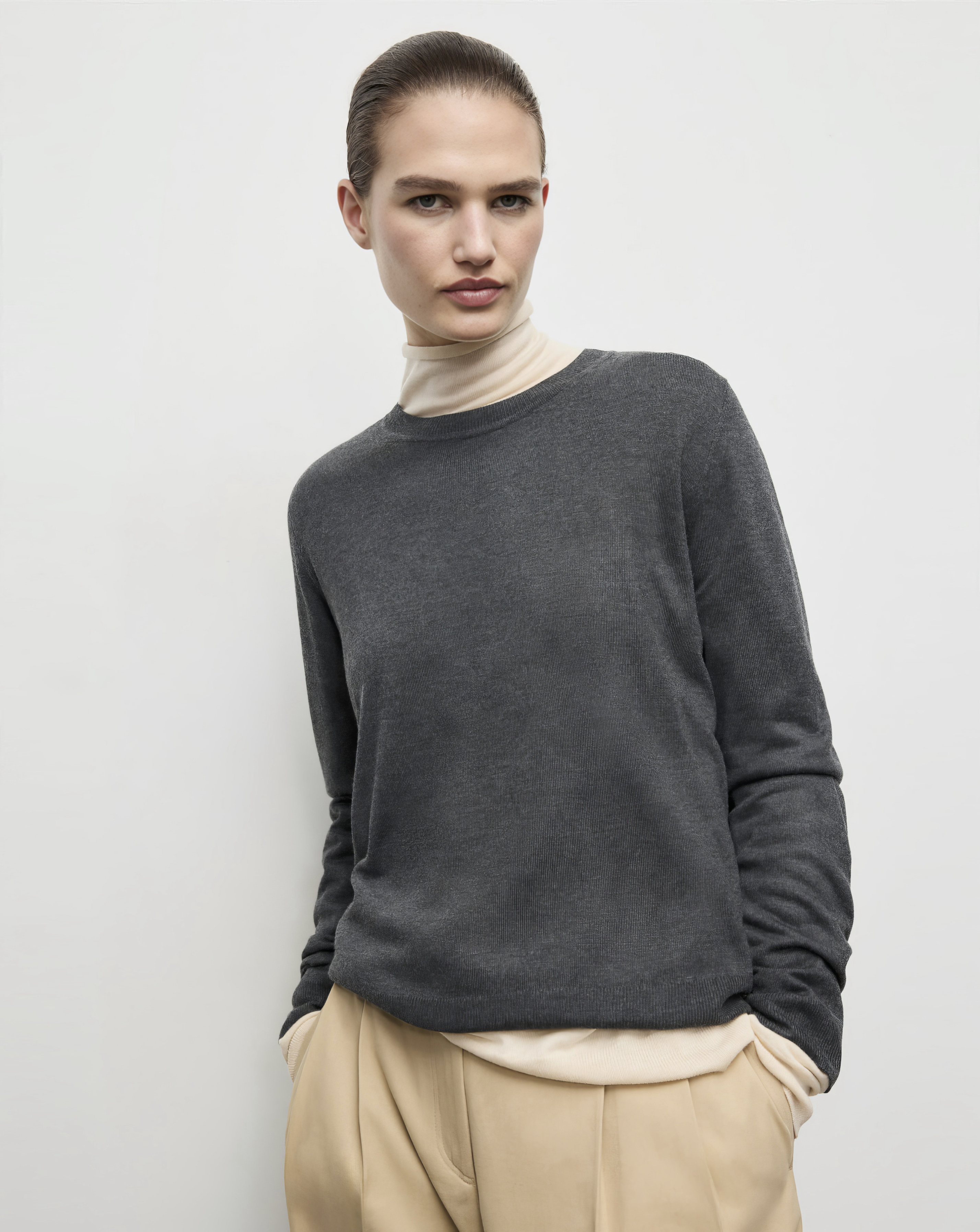 Mango Women's Sweatshirt - Dark Grey - XL