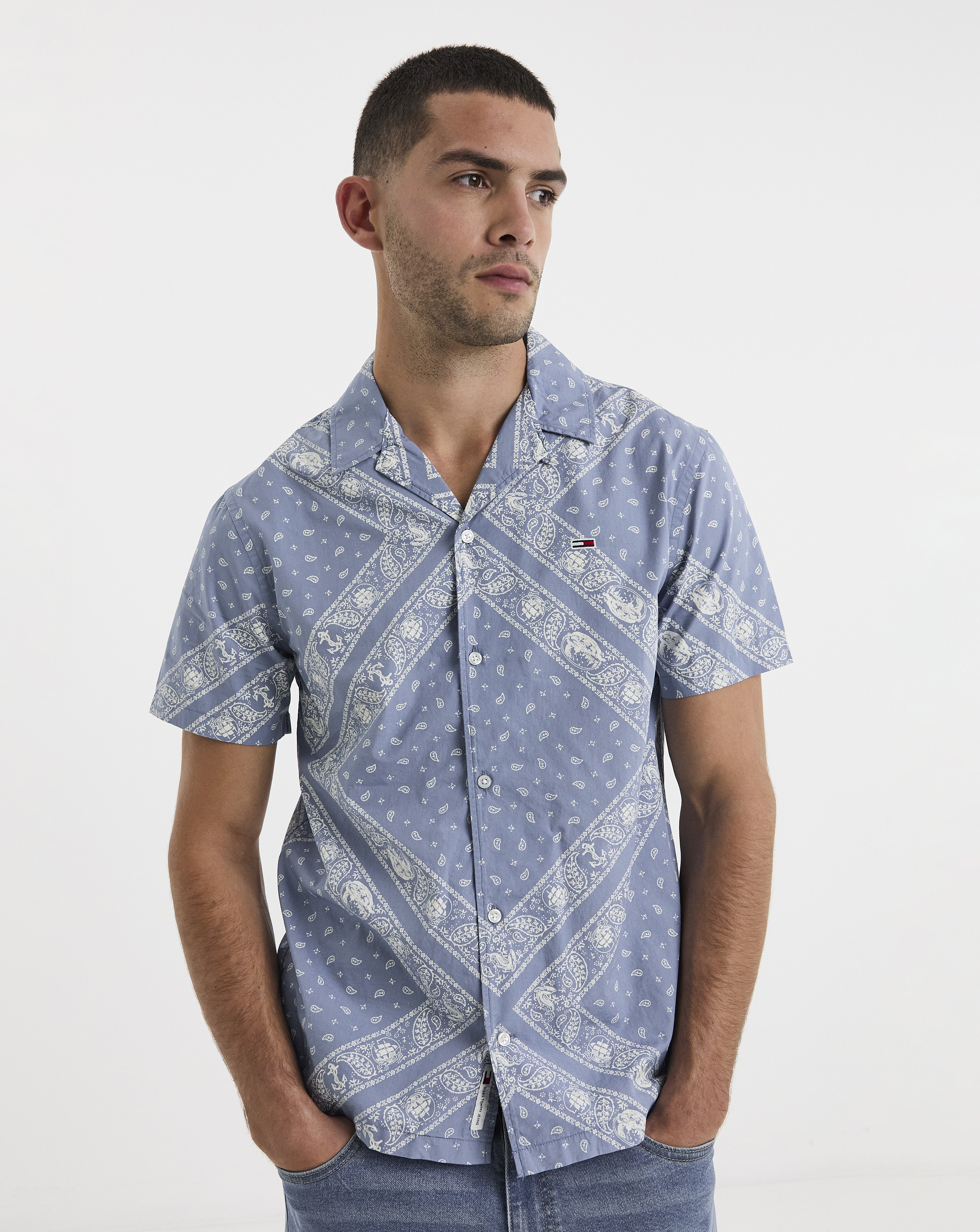 Tommy Jeans Bandana Print Shirt