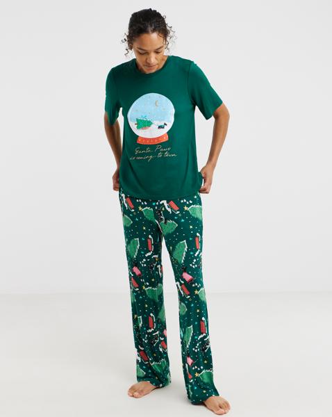 Pretty Secrets Scottie Graphic PJ Set