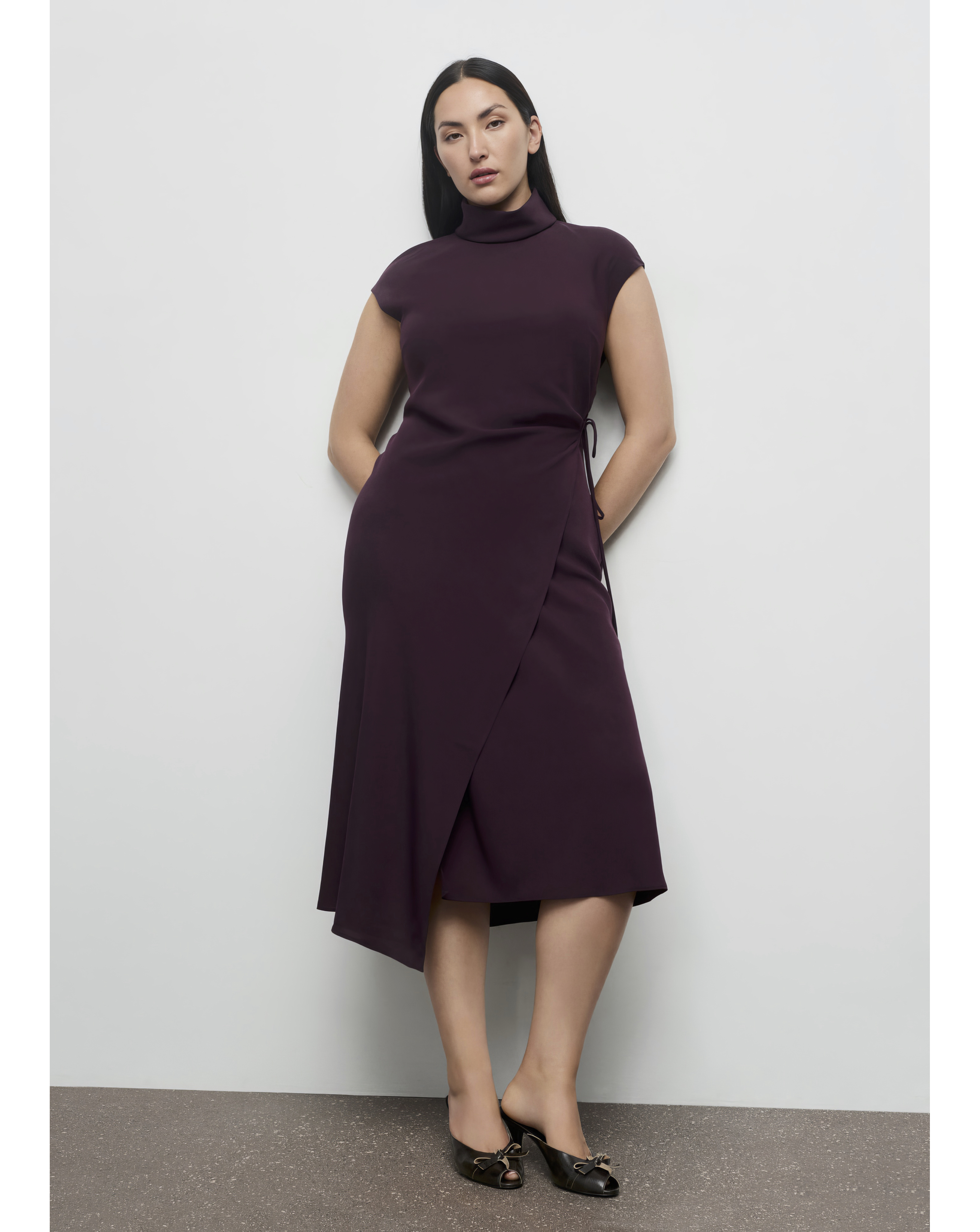 Mango Women's Purple Dress Size 14 - Image 2