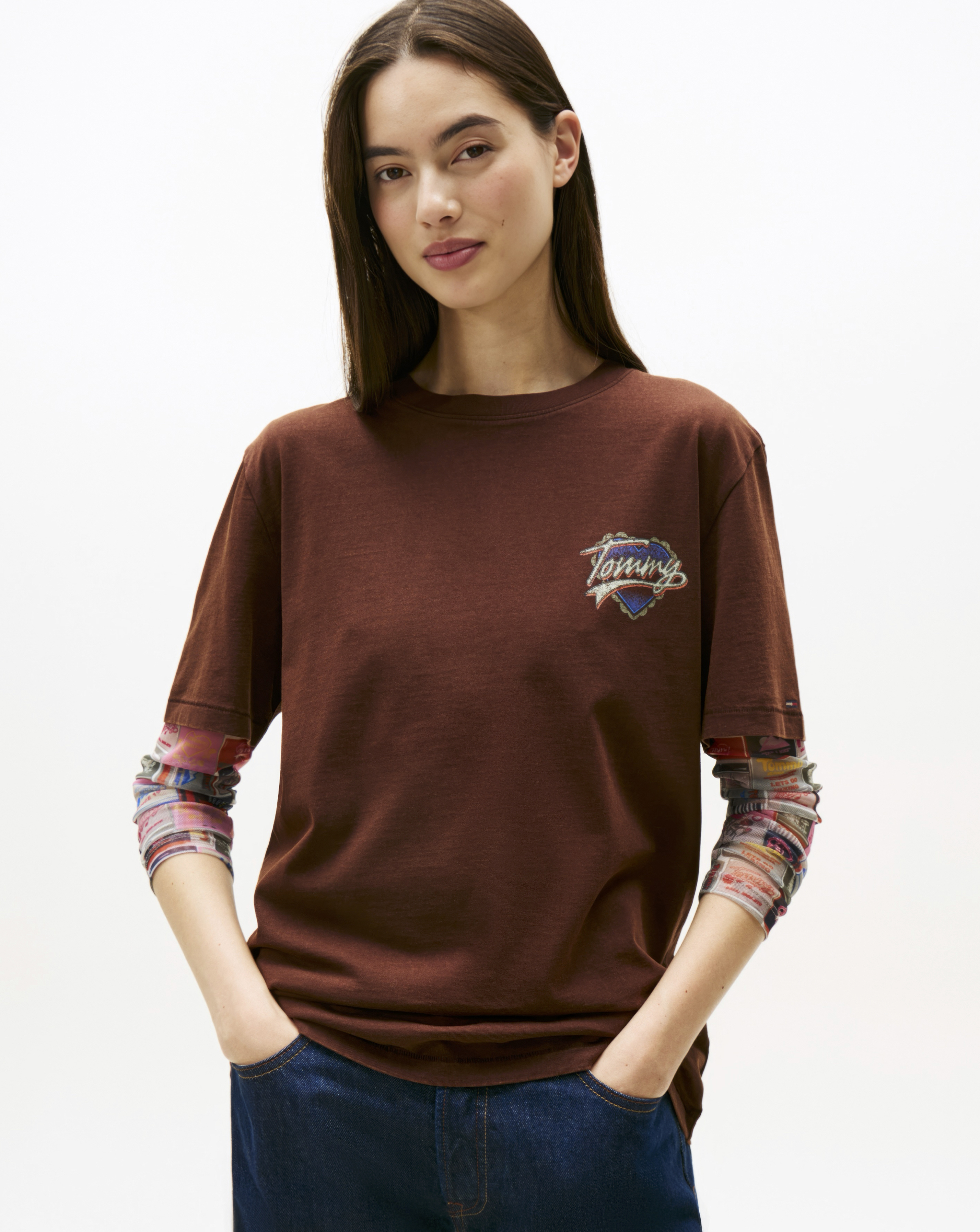 Tommy Jeans Wash Heart T-Shirt