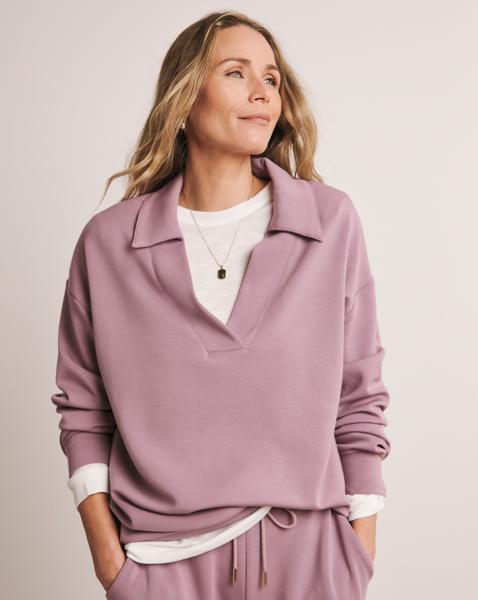 Anthology Collared Modal Sweatshirt