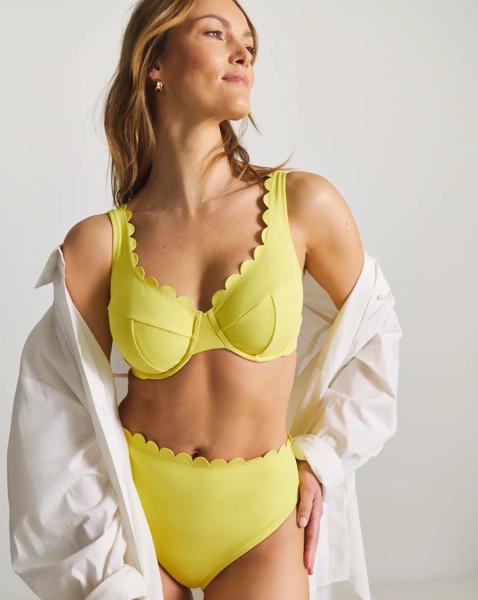 Scallop Bikini Bottoms