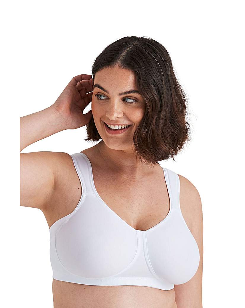 Miss Mary Of Sweden Women's White Miss Mary Stay Fresh Moulded Cup Bra 36B