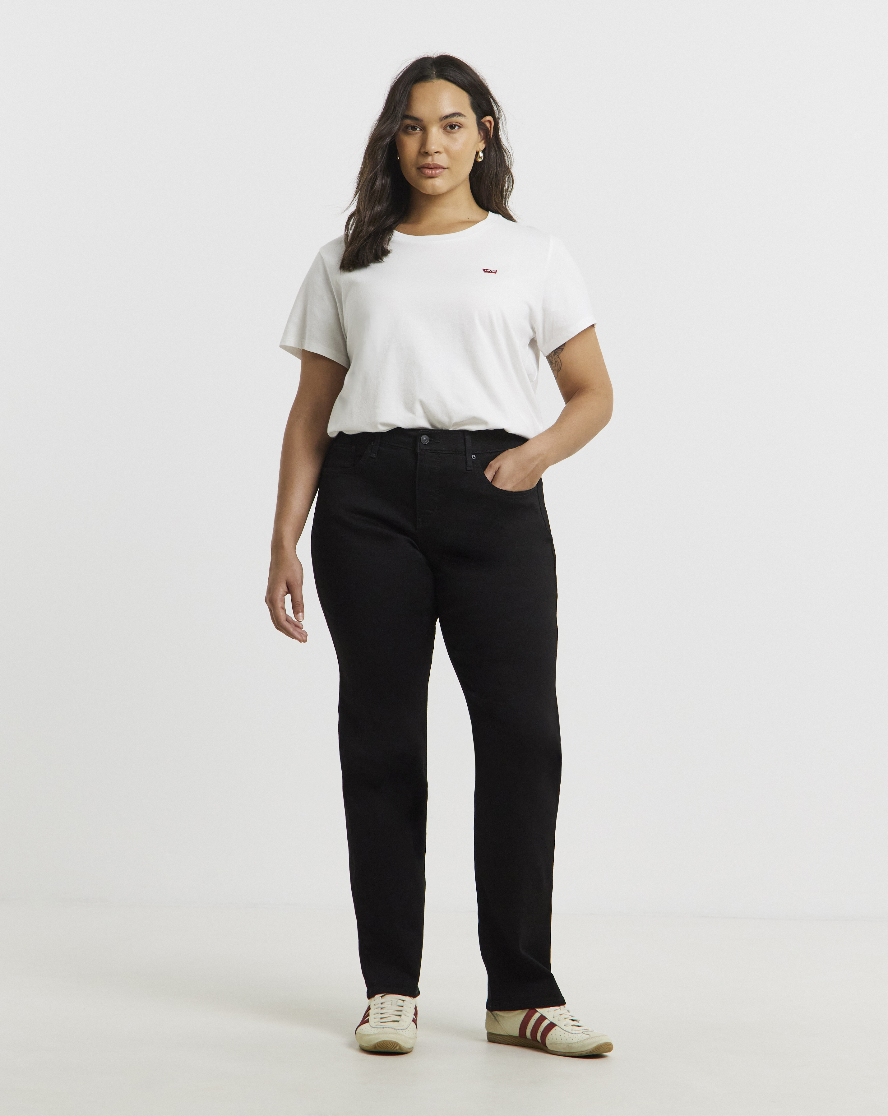 Levi's|Levis Women's Black Levi's 314 Shaping Straight Jeans Us Size 16/30 - Uk20/30