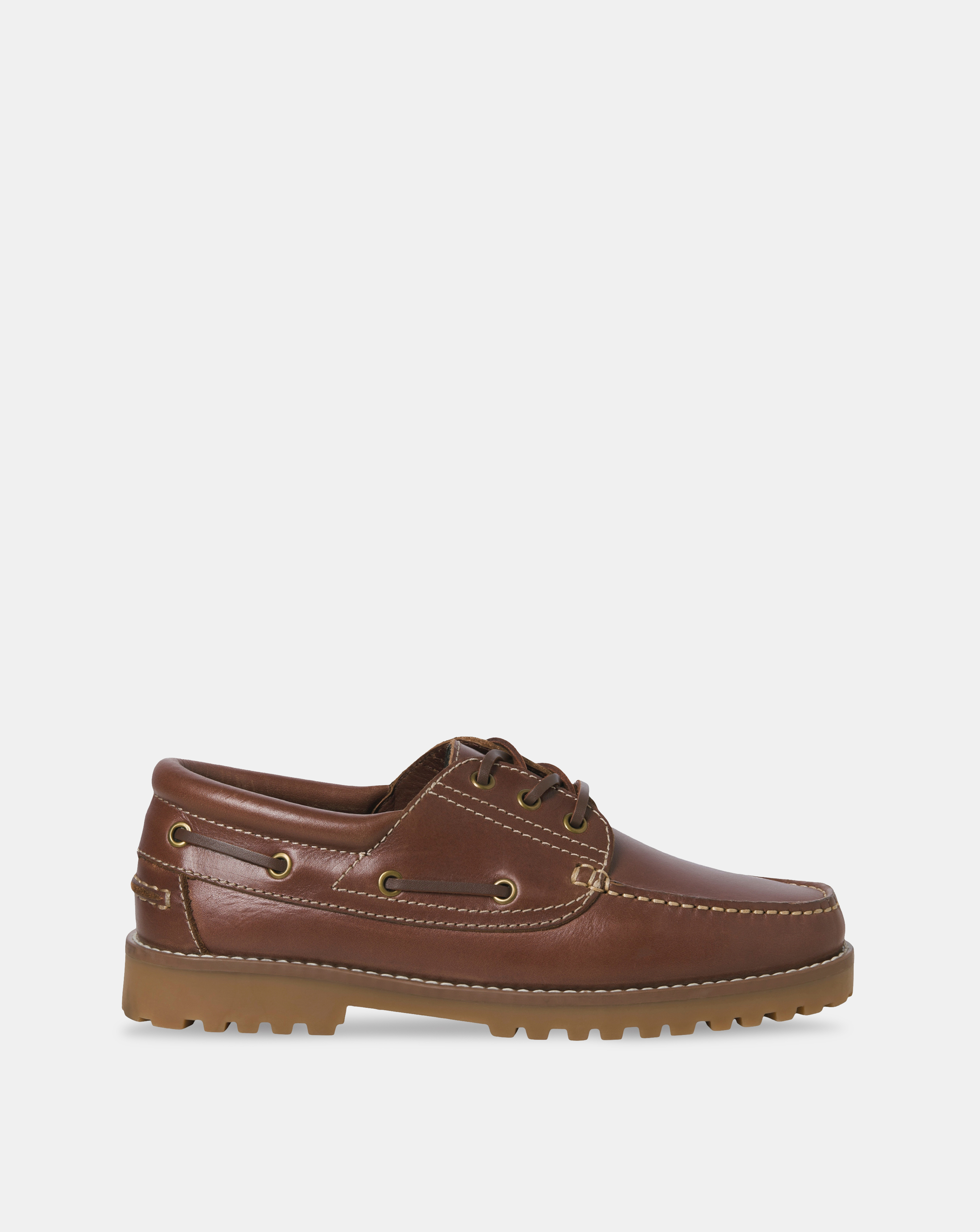 Jack & Jones Brooklyn Leather Boat Shoe